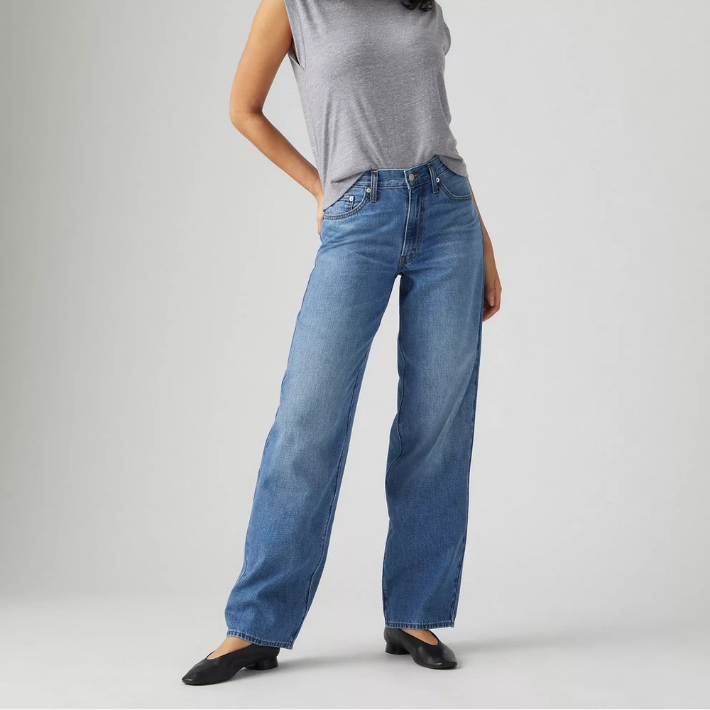 NWT Levi’s Baggy Dad Linen+ Denim Lightweight